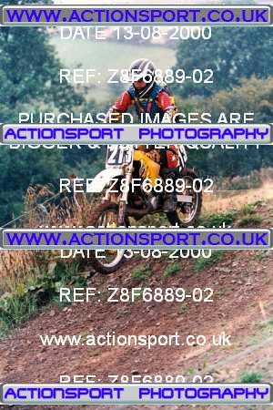 Photo: Z8F6889-02 ActionSport Photography 13/08/2000 AMCA Marshfield MX [IMBA & AMCA 125 Championship]  _1_Juniors #213