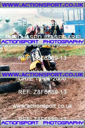 Photo: Z8F6889-13 ActionSport Photography 13/08/2000 AMCA Marshfield MX [IMBA & AMCA 125 Championship]  _1_Juniors #18