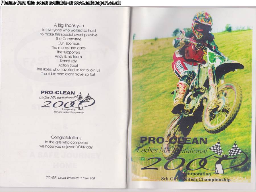 Event programme page