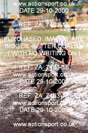 Photo: ZA_7403-16 ActionSport Photography 29/10/2000 YMSA Hants & Dorset YMC - Trigon _5_80s_100s #38