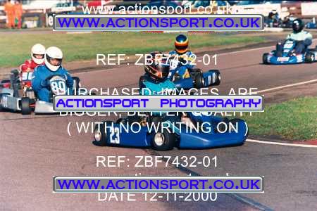 Photo: ZBF7432-01 ActionSport Photography 12/11/2000 Hunts Kart Club - Kimbolton _3_Rotax #9990
