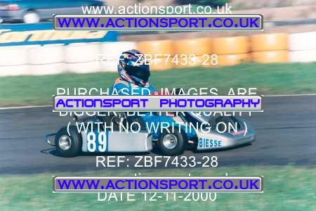 Photo: ZBF7433-28 ActionSport Photography 12/11/2000 Hunts Kart Club - Kimbolton _3_Rotax #89