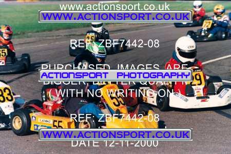 Photo: ZBF7442-08 ActionSport Photography 12/11/2000 Hunts Kart Club - Kimbolton _7_Cadets #29