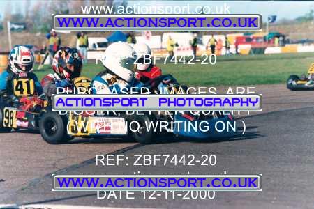 Photo: ZBF7442-20 ActionSport Photography 12/11/2000 Hunts Kart Club - Kimbolton _7_Cadets #32