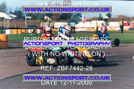 Photo: ZBF7442-28 ActionSport Photography 12/11/2000 Hunts Kart Club - Kimbolton _7_Cadets #58