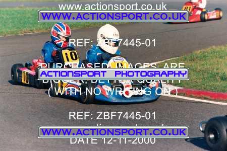 Photo: ZBF7445-01 ActionSport Photography 12/11/2000 Hunts Kart Club - Kimbolton _7_Cadets #6