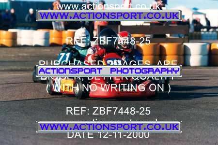 Photo: ZBF7448-25 ActionSport Photography 12/11/2000 Hunts Kart Club - Kimbolton _2_JuniorTKM #20
