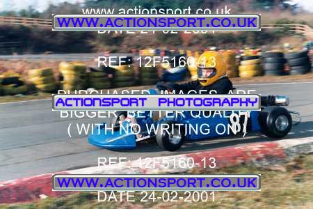 Photo: 12F5160-13 ActionSport Photography 24/02/2001 Camberley Kart Club - Blackbushe _2_JuniorTKM #87