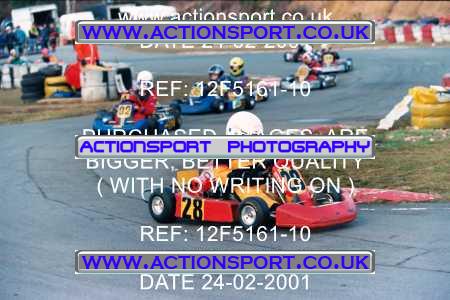 Photo: 12F5161-10 ActionSport Photography 24/02/2001 Camberley Kart Club - Blackbushe _1_Cadets #9990