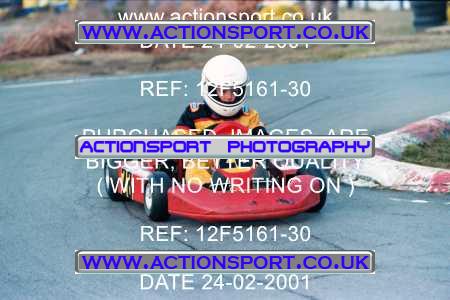 Photo: 12F5161-30 ActionSport Photography 24/02/2001 Camberley Kart Club - Blackbushe _1_Cadets #28