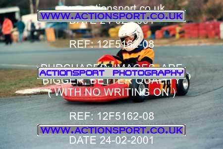 Photo: 12F5162-08 ActionSport Photography 24/02/2001 Camberley Kart Club - Blackbushe _1_Cadets #28