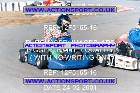 Photo: 12F5165-16 ActionSport Photography 24/02/2001 Camberley Kart Club - Blackbushe _5_Rotax #67