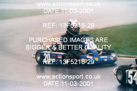Photo: 13F5216-29 ActionSport Photography 11/03/2001 Clay Pigeon Kart Club [Honda Challenge] _1_JuniorTKM #20