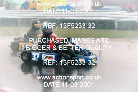 Photo: 13F5233-32 ActionSport Photography 11/03/2001 Clay Pigeon Kart Club [Honda Challenge] _2_SeniorRotax #37