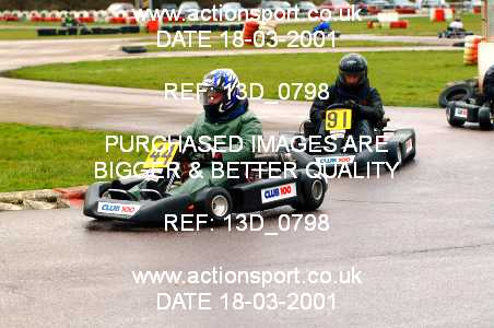 Photo: 13D_0798 ActionSport Photography 17-18/03/2001 Club 100 Kart Enduro/Sprint - Rye House _3_HeavySprint #44