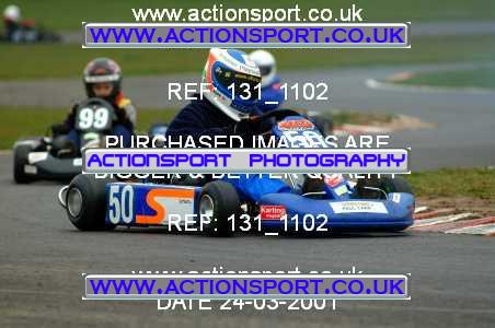 Photo: 131_1102 ActionSport Photography 24/03/2001 Whilton Mill Kart Club _3_JuniorsSeniors #50