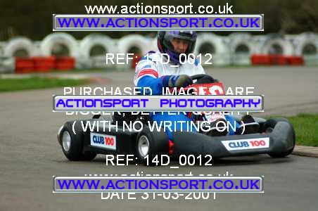 Photo: 14D_0012 ActionSport Photography 31/03/2001 Club 100 Kart Enduro _1_AllTeams #16