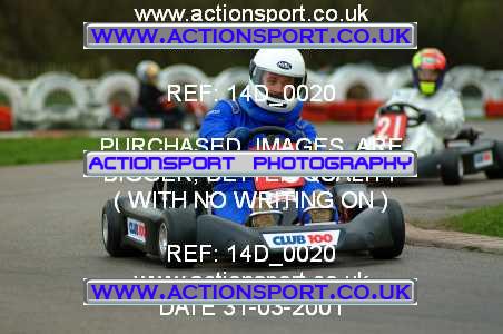 Photo: 14D_0020 ActionSport Photography 31/03/2001 Club 100 Kart Enduro _1_AllTeams #8