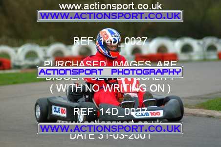 Photo: 14D_0027 ActionSport Photography 31/03/2001 Club 100 Kart Enduro _1_AllTeams #12