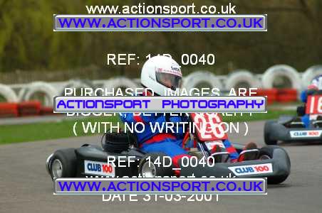 Photo: 14D_0040 ActionSport Photography 31/03/2001 Club 100 Kart Enduro _1_AllTeams #26