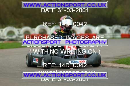 Photo: 14D_0042 ActionSport Photography 31/03/2001 Club 100 Kart Enduro _1_AllTeams #22