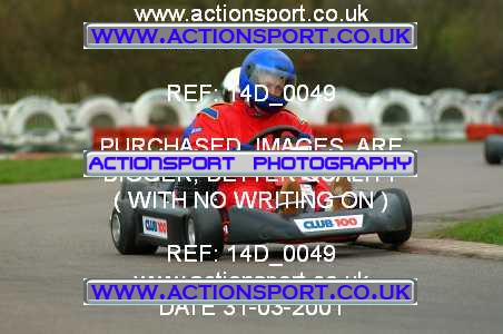 Photo: 14D_0049 ActionSport Photography 31/03/2001 Club 100 Kart Enduro _1_AllTeams #7