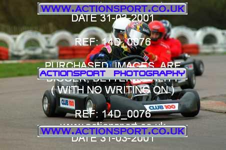 Photo: 14D_0076 ActionSport Photography 31/03/2001 Club 100 Kart Enduro _1_AllTeams #22