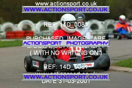 Photo: 14D_0081 ActionSport Photography 31/03/2001 Club 100 Kart Enduro _1_AllTeams #18