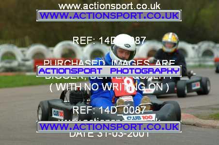 Photo: 14D_0087 ActionSport Photography 31/03/2001 Club 100 Kart Enduro _1_AllTeams #8