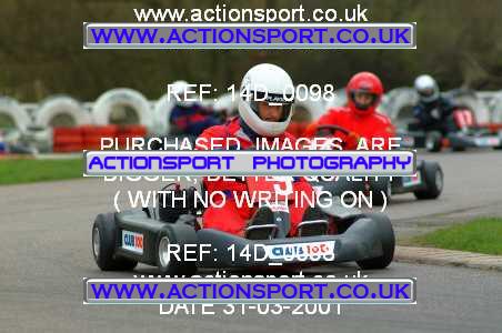 Photo: 14D_0098 ActionSport Photography 31/03/2001 Club 100 Kart Enduro _1_AllTeams #9