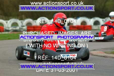 Photo: 14D_0104 ActionSport Photography 31/03/2001 Club 100 Kart Enduro _1_AllTeams #14