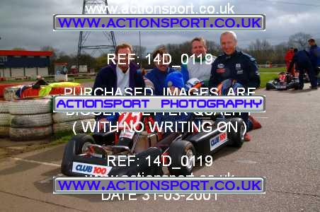 Photo: 14D_0119 ActionSport Photography 31/03/2001 Club 100 Kart Enduro _1_AllTeams #25
