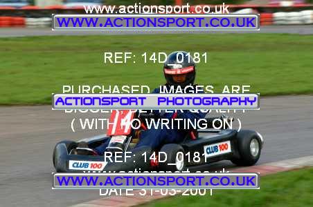 Photo: 14D_0181 ActionSport Photography 31/03/2001 Club 100 Kart Enduro _1_AllTeams #14