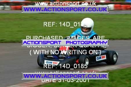 Photo: 14D_0185 ActionSport Photography 31/03/2001 Club 100 Kart Enduro _1_AllTeams #4