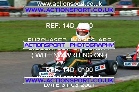 Photo: 14D_0190 ActionSport Photography 31/03/2001 Club 100 Kart Enduro _1_AllTeams #24