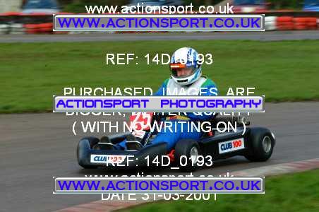 Photo: 14D_0193 ActionSport Photography 31/03/2001 Club 100 Kart Enduro _1_AllTeams #25