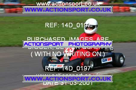 Photo: 14D_0197 ActionSport Photography 31/03/2001 Club 100 Kart Enduro _1_AllTeams #23