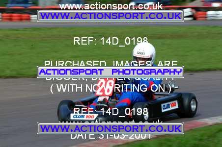Photo: 14D_0198 ActionSport Photography 31/03/2001 Club 100 Kart Enduro _1_AllTeams #26