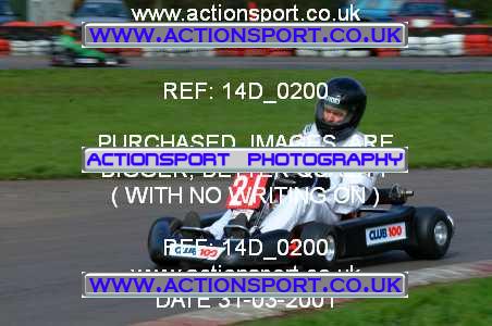 Photo: 14D_0200 ActionSport Photography 31/03/2001 Club 100 Kart Enduro _1_AllTeams #21