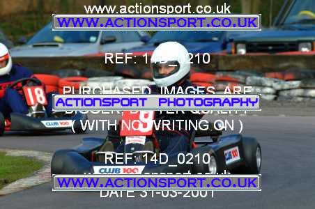Photo: 14D_0210 ActionSport Photography 31/03/2001 Club 100 Kart Enduro _1_AllTeams #9