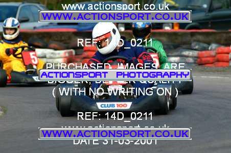 Photo: 14D_0211 ActionSport Photography 31/03/2001 Club 100 Kart Enduro _1_AllTeams #18