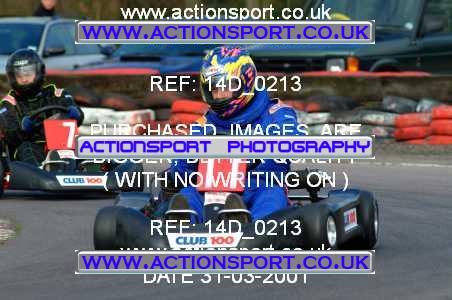 Photo: 14D_0213 ActionSport Photography 31/03/2001 Club 100 Kart Enduro _1_AllTeams #11