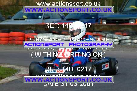 Photo: 14D_0217 ActionSport Photography 31/03/2001 Club 100 Kart Enduro _1_AllTeams #26