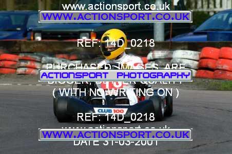 Photo: 14D_0218 ActionSport Photography 31/03/2001 Club 100 Kart Enduro _1_AllTeams #13