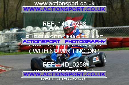Photo: 14D_0258 ActionSport Photography 31/03/2001 Club 100 Kart Enduro _1_AllTeams #11