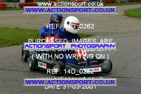 Photo: 14D_0262 ActionSport Photography 31/03/2001 Club 100 Kart Enduro _1_AllTeams #18