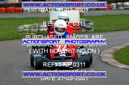 Photo: 14D_0311 ActionSport Photography 31/03/2001 Club 100 Kart Enduro _1_AllTeams #22