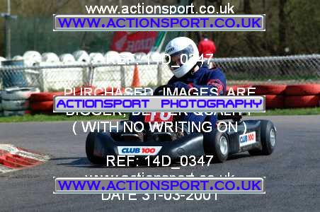 Photo: 14D_0347 ActionSport Photography 31/03/2001 Club 100 Kart Enduro _1_AllTeams #18