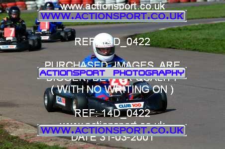 Photo: 14D_0422 ActionSport Photography 31/03/2001 Club 100 Kart Enduro _1_AllTeams #26