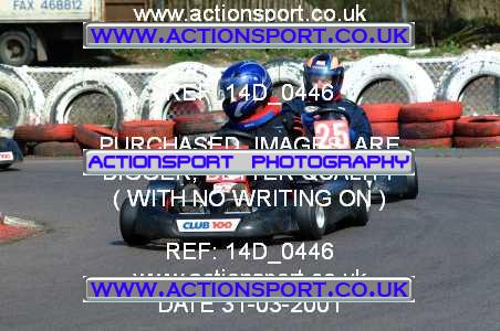 Photo: 14D_0446 ActionSport Photography 31/03/2001 Club 100 Kart Enduro _1_AllTeams #3